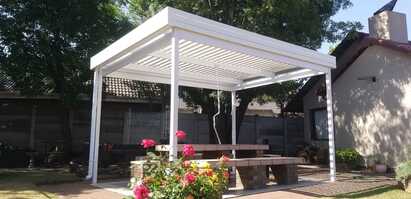 Adjustable Louvre with 3-Tier Fascia